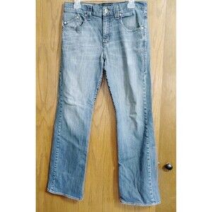Rock & Republic 34x32 Jeans Denim Blue Stinger Straight Pants
